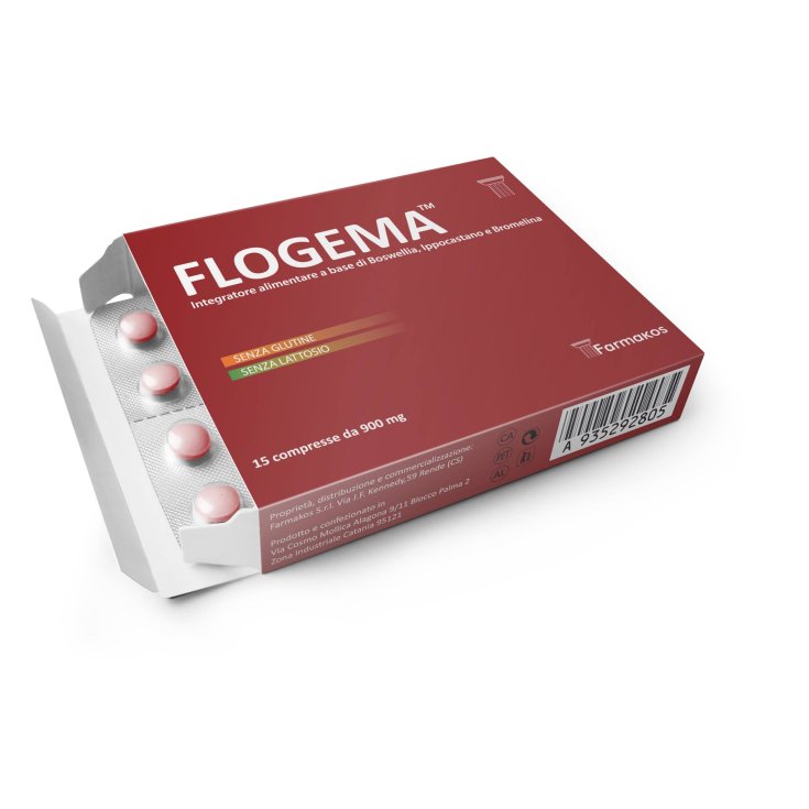 Farmakos Flogema Nahrungsergänzungsmittel 15 Tabletten