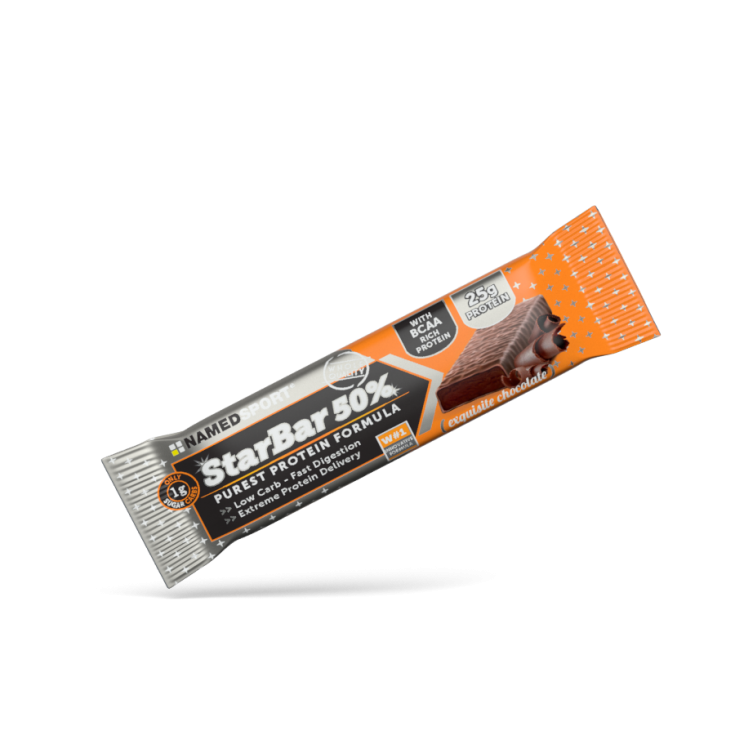 Named Sport Starbar 50% Proteinriegel Exquisite Schokolade 50g