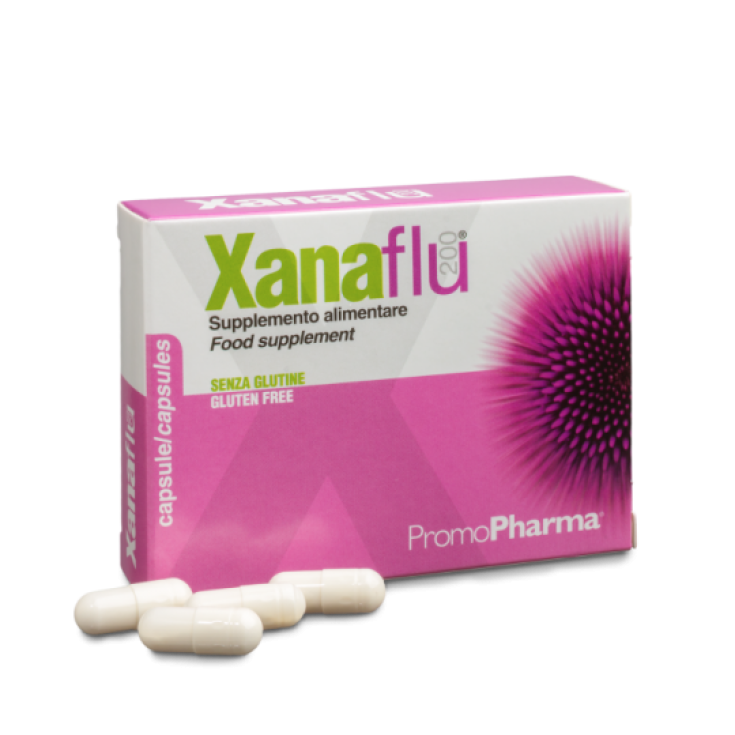 PromoPharma Xanaflu 200 Nahrungsergänzungsmittel 20 Kapseln
