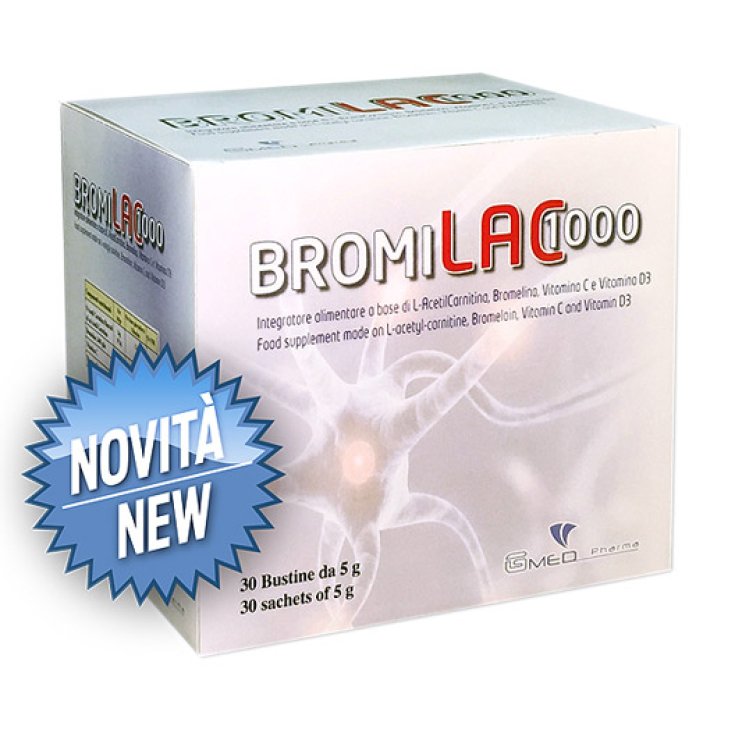 G Med Pharma Bromilac 1000 Nahrungsergänzungsmittel 30 Beutel