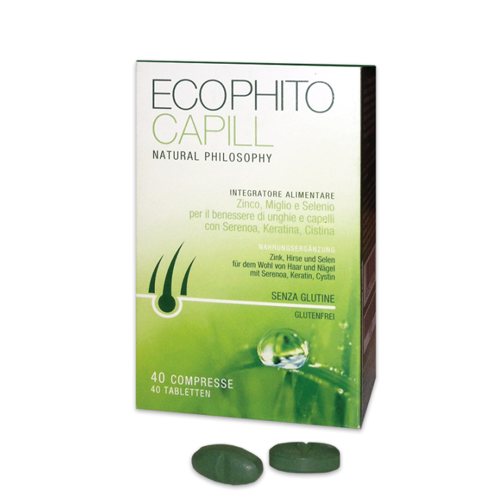 Kepler Farmaceutici Ecophito Capill Nahrungsergänzungsmittel 40 Tabletten