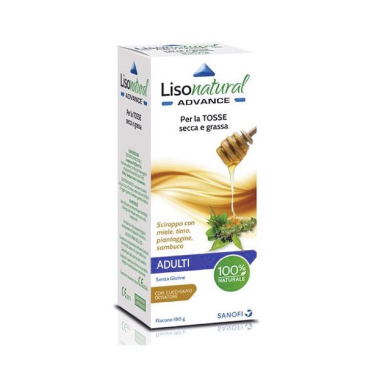 LisoNatural Advance Medizinprodukt für Erwachsene bei trockenem und öligem Husten 210 ml