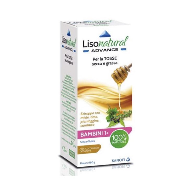 LisoNatural Advance Kinder für trockenen und öligen Husten Medizinprodukt 210ml