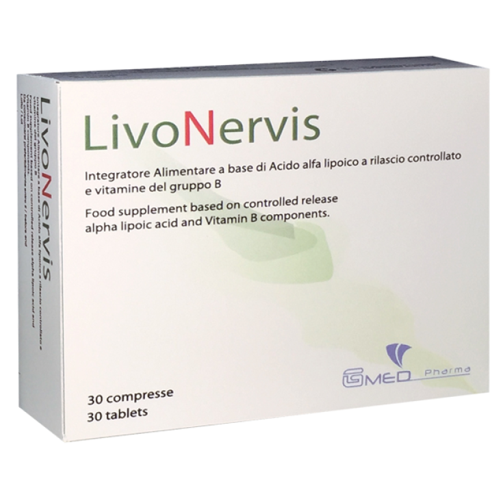 G Med Pharma LivoNervis Lebensmittelintegrator 30 Tabletten