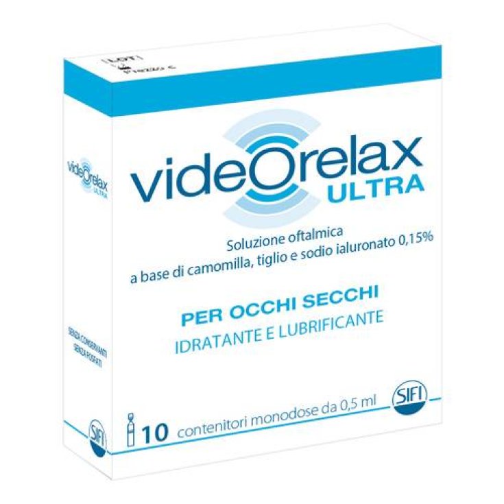 Sifi Videorelax Ultra Okularschmiermittel 0,5ml 10 Stück