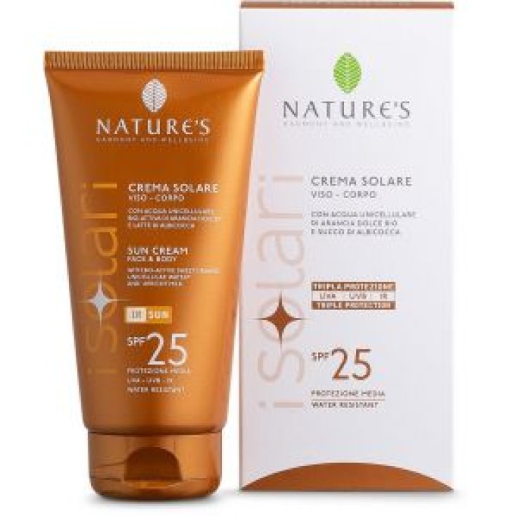 Nature's Sonnencreme für Gesicht und Körper LSF 25 150 ml