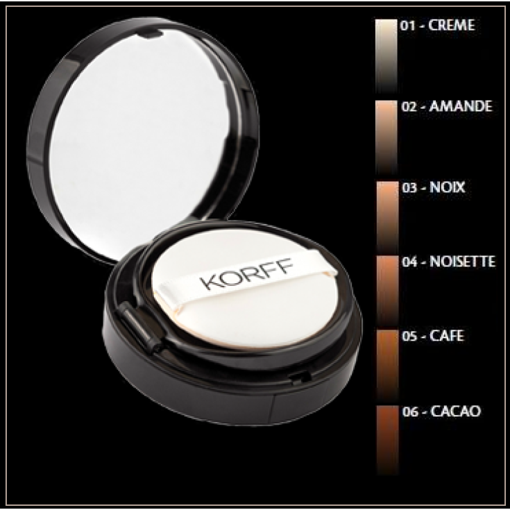 Korff Make Up Cushion Foundation Spf25 Farbe 01 Creme 12g