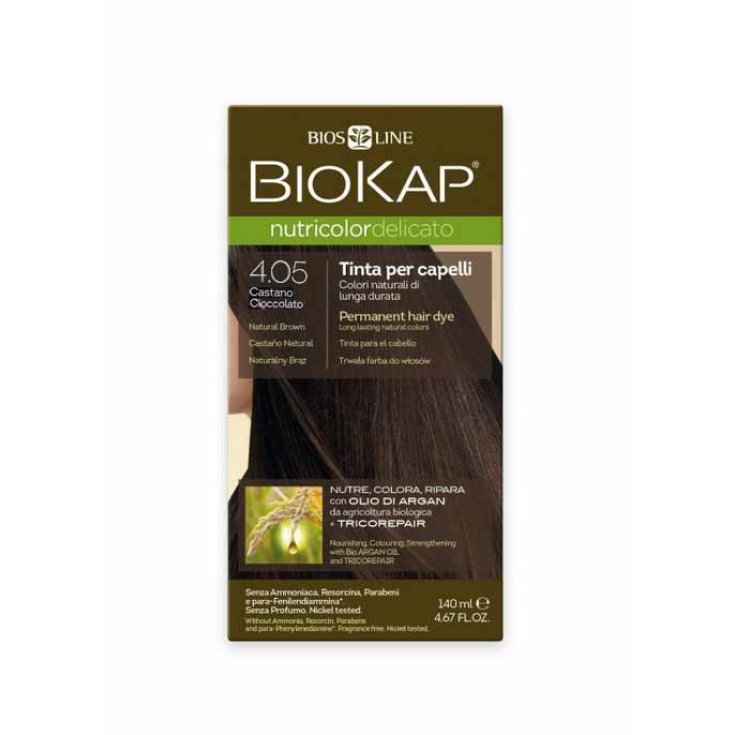 Biokap Nutricolor Delicato 4,05 Braun 140ml