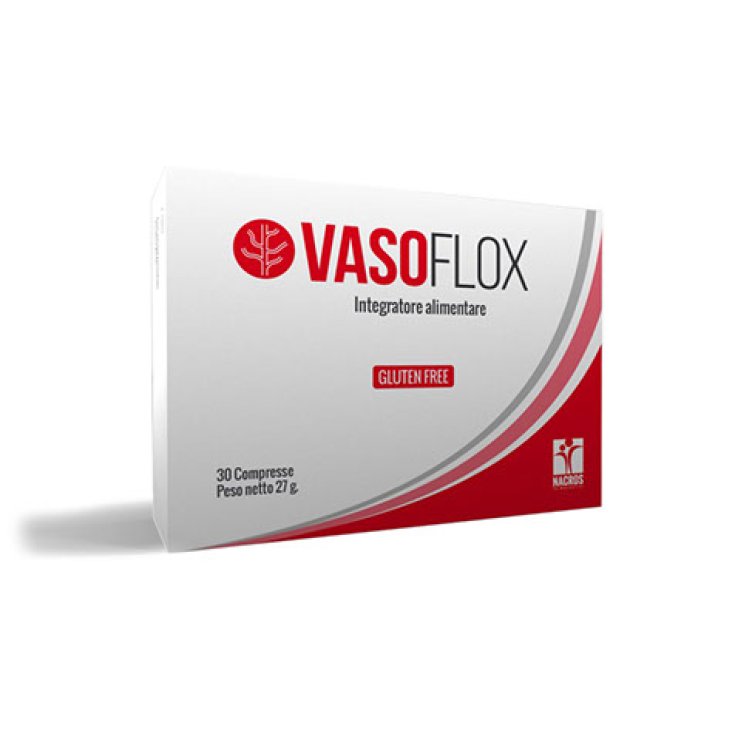 Nacros Vasoflox Nahrungsergänzungsmittel 30 Tabletten