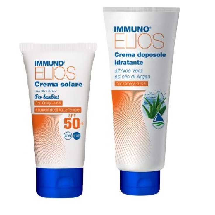 Immuno Elios Cream SPF50 + Kinder + Morgan Pharma After Sun.