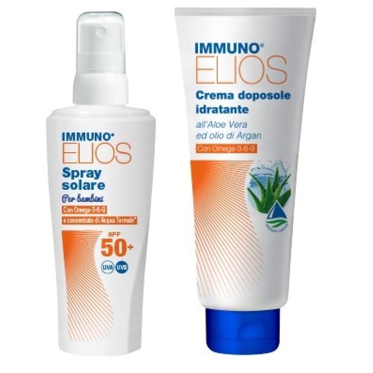 Immuno Elios Children's Sun Spray SPF50+ und Morgan Pharma After Sun Cream