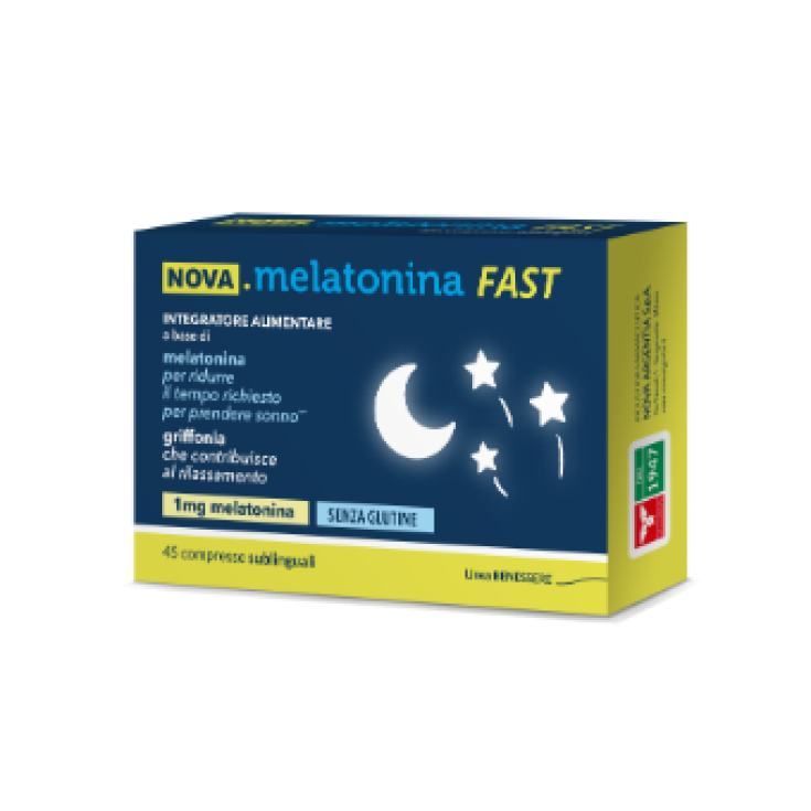 Nova Argentia Nova Melatonin Fast Food Supplement 45 Tabletten