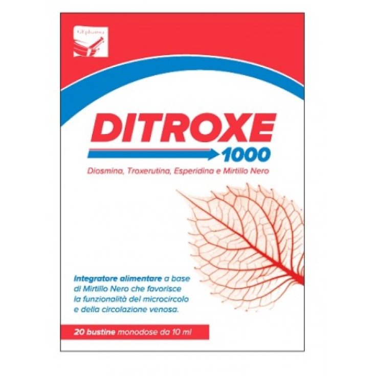 Ditroxe 1000 Nahrungsergänzungsmittel 20 Einzeldosis-Beutel