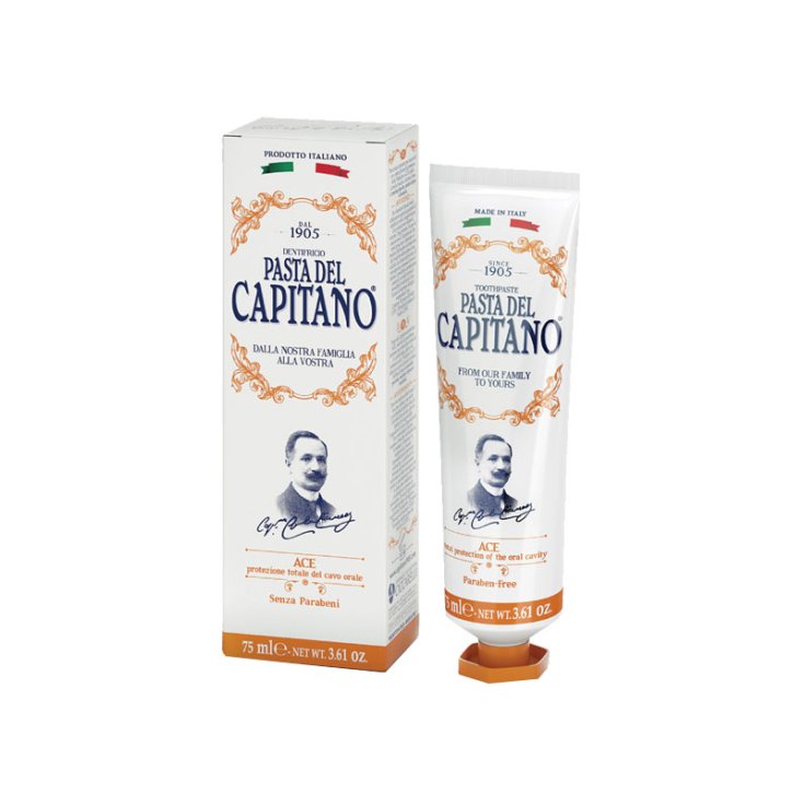 Dr. Ciccarelli Pasta Del Capitano Since 1905 Ace Zahnpasta 25ml