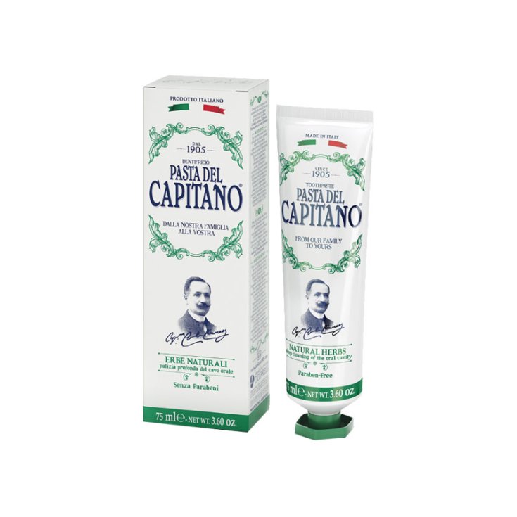 Dr. Ciccarelli Pasta Del Capitano Since 1905 Natürliche Kräuterzahnpasta 25ml