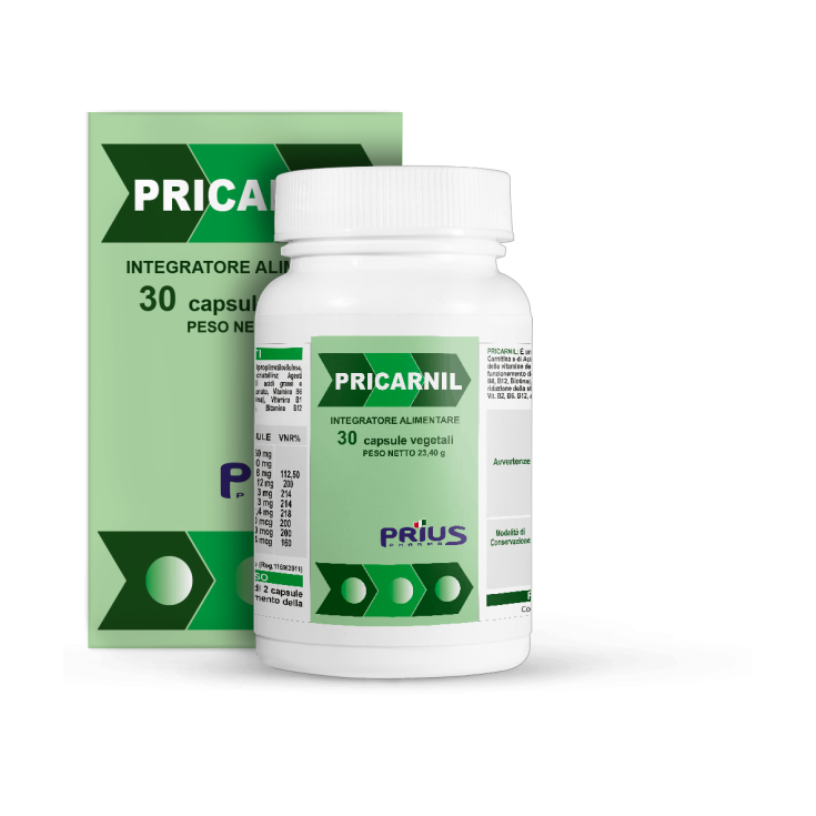 Prius Pharma Pricarnil Nahrungsergänzungsmittel 30 Kapseln
