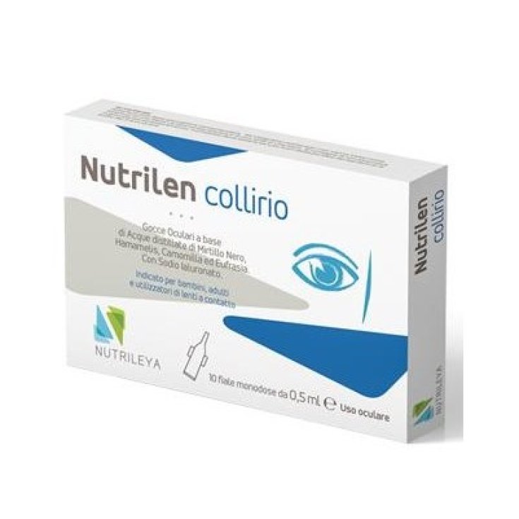 Nutrileya Nutrilen Augentropfen 10 Einzeldosis-Fläschchen mit 0,5 ml