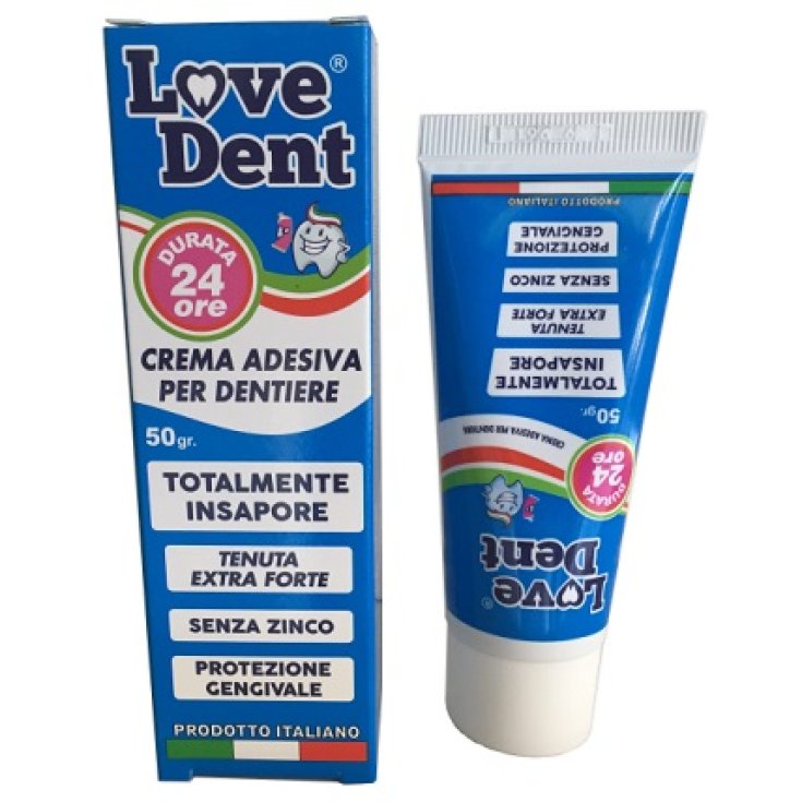 Love Dent Haftcreme für Zahnprothesen 50g