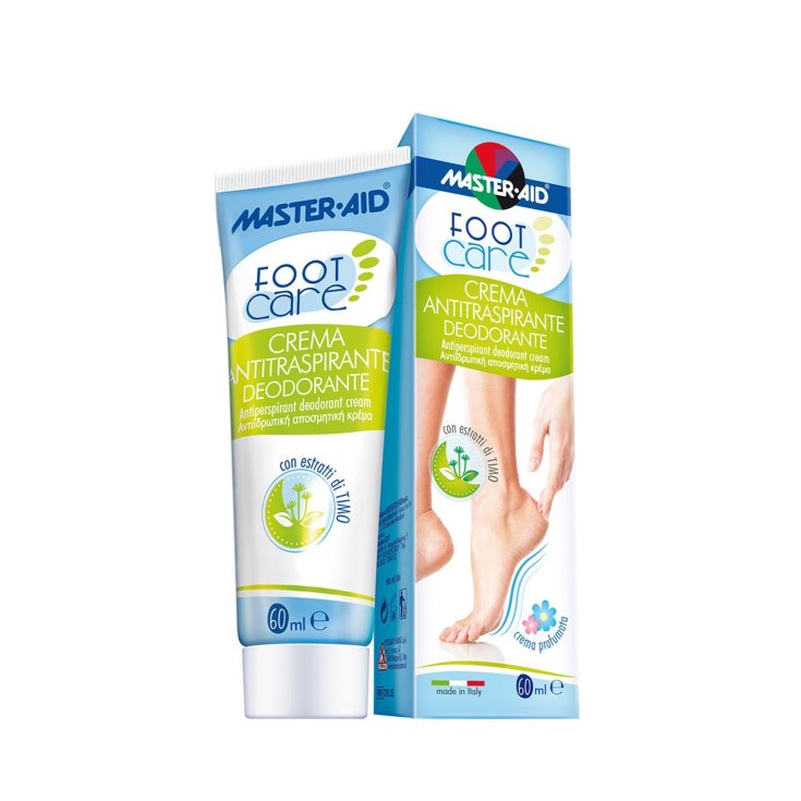 Master-Aid® Fußpflege Antitranspirant Deodorant Creme 60ml