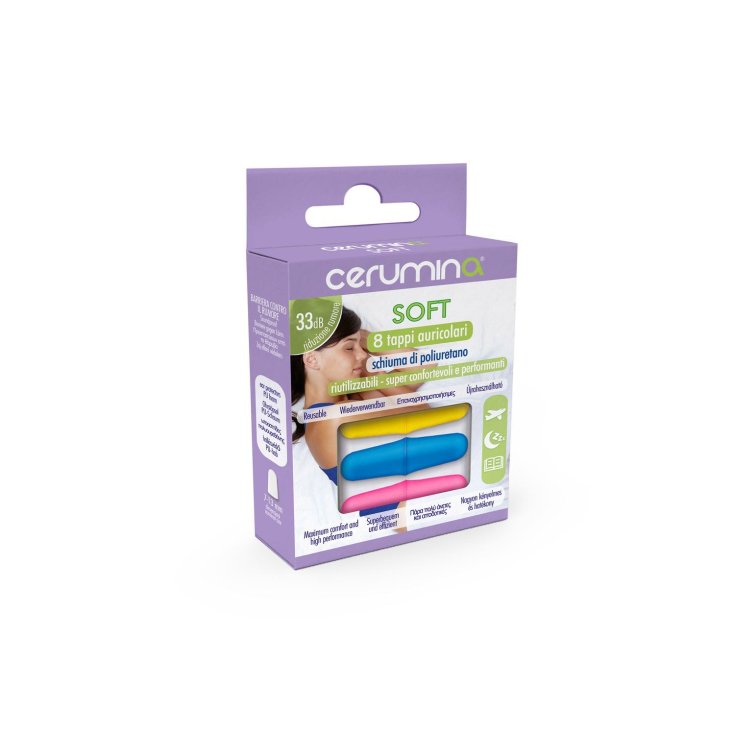 Cerumina® Soft-Ohrstöpsel 8 Stück