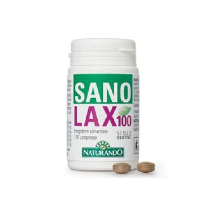 Naturando Sanolax Nahrungsergänzungsmittel glutenfrei 100 Tabletten