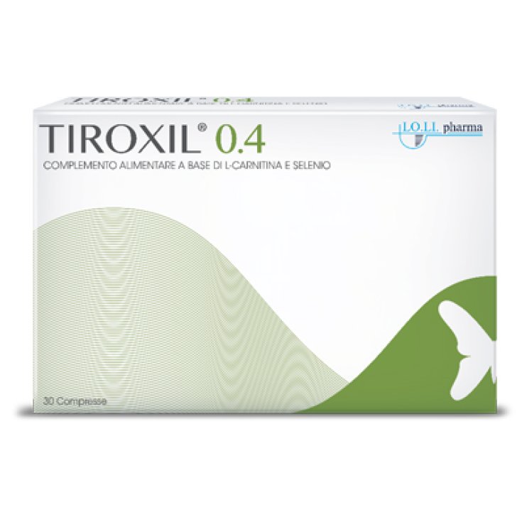 Loli Pharma Tiroxil 0.4 Nahrungsergänzungsmittel 30 Tabletten