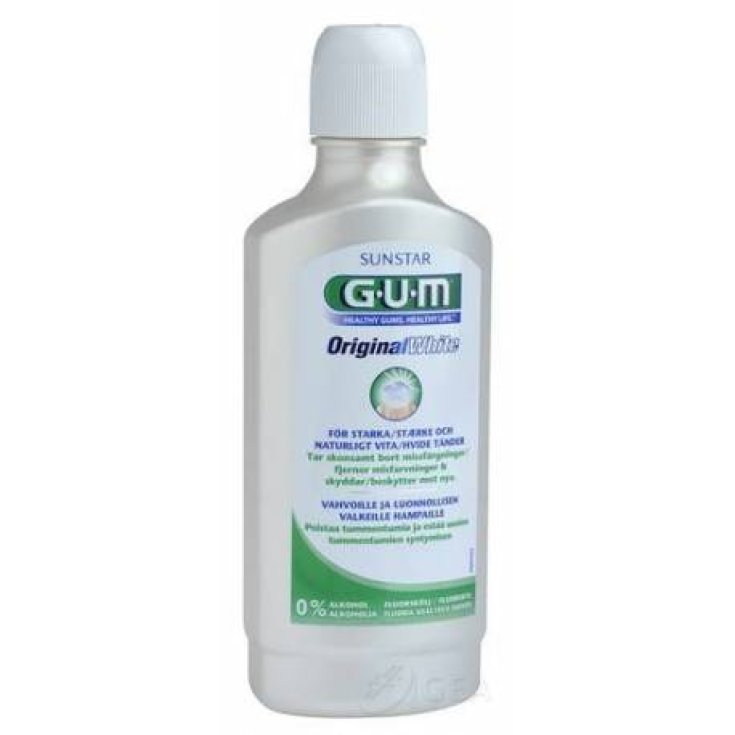 Sunstar Gum Original Mundwasser 500 ml Weiß
