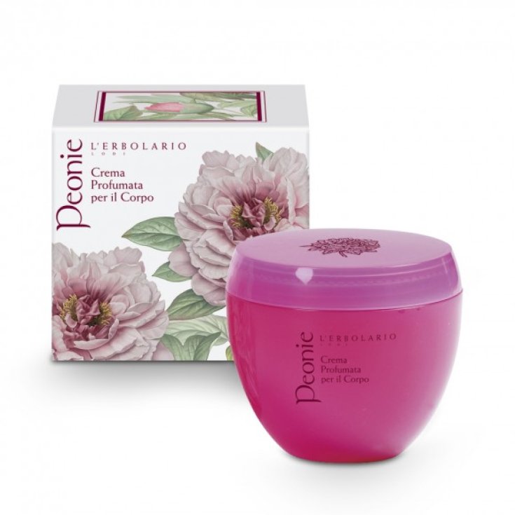 L'Erbolario Pfingstrosen parfümierte Körpercreme 200ml