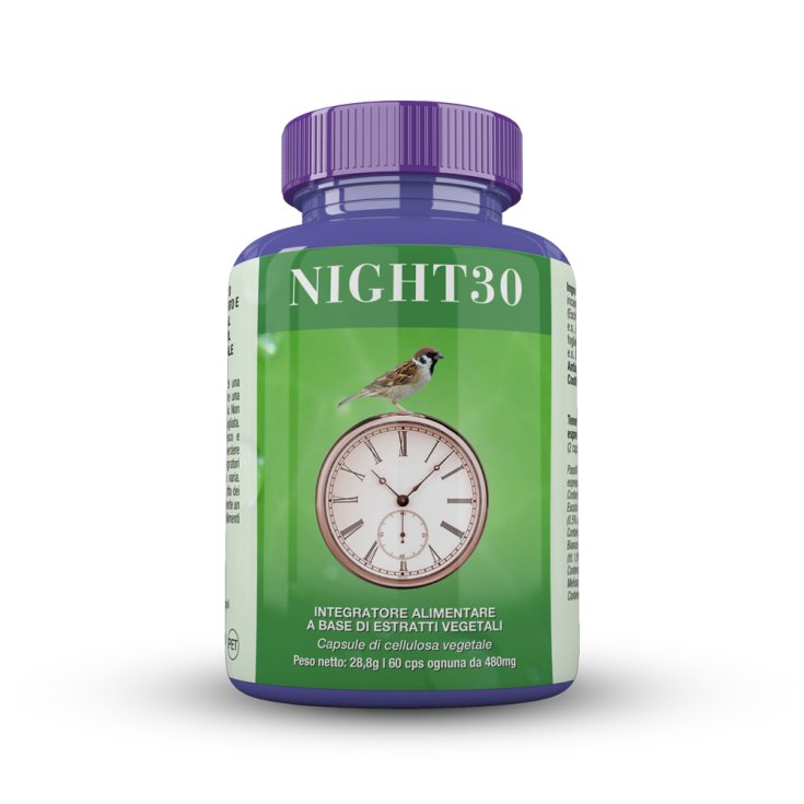 Biosalus® Night30 Nahrungsergänzung Nahrungsergänzung 60 Kapseln