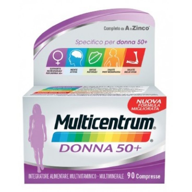Multicentrum Woman 50+ Nahrungsergänzungsmittel 90 Tabletten