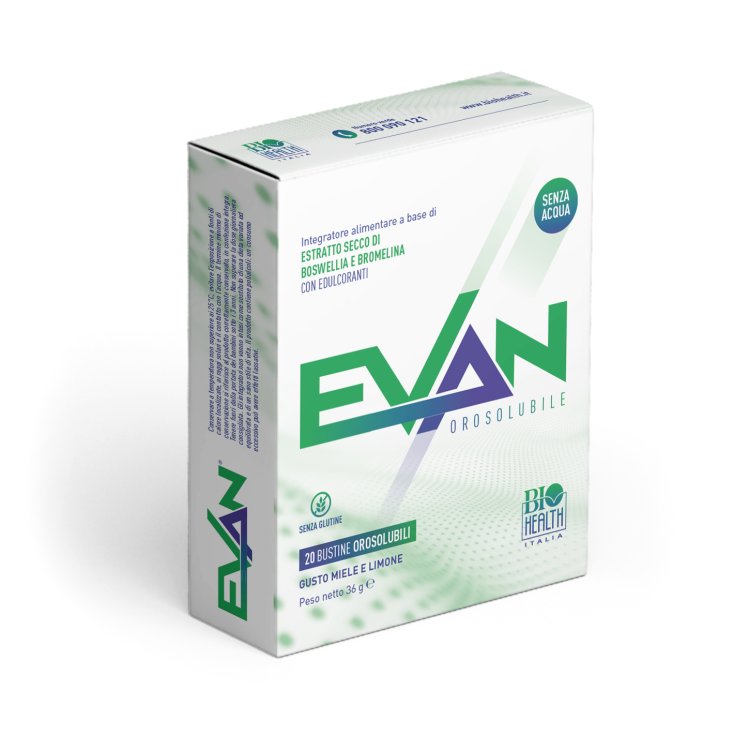 Biohealth Evan Orosolubile Nahrungsergänzungsmittel 20 Stickpackung