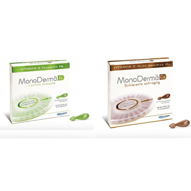 Monoderma C10 Lightening Anti-Aging + Monoderma E5 Soothing Moisturizing 26 + 26 Dosen Monoderma