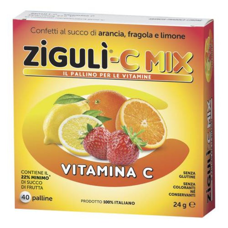 Falqui Ziguli-C Mix Vitamine 40 Kugeln 24g