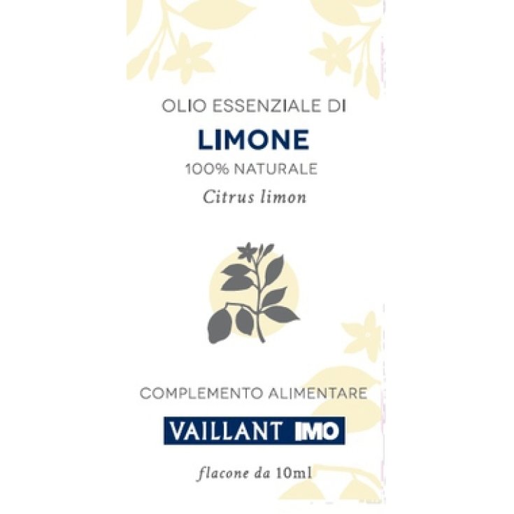 Imo Vaillant Line 100 % natürliches ätherisches Zitronenöl 10 ml