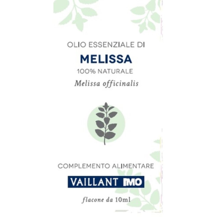 Imo Vaillant Line 100 % natürliches ätherisches Zitronenmelissenöl 10 ml