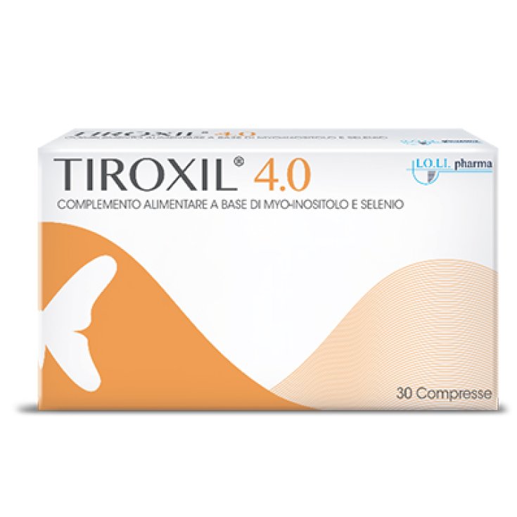 Lo.Li. Pharma Tiroxil 4.0 Nahrungsergänzungsmittel 30 Tabletten