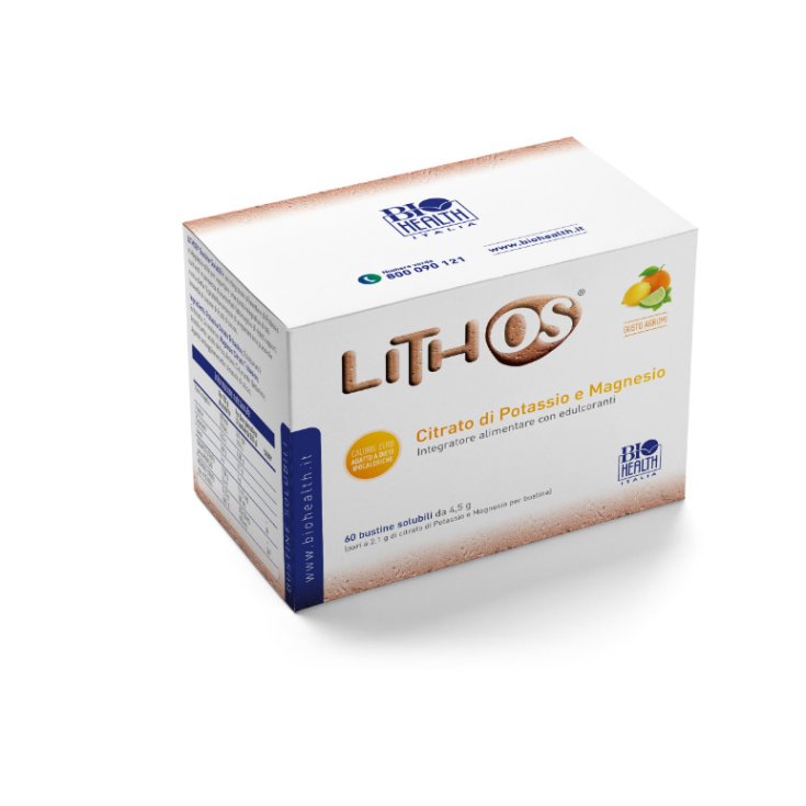 Biohealth Lithos Nahrungsergänzungsmittel Zitrusfrüchte 60 Beutel