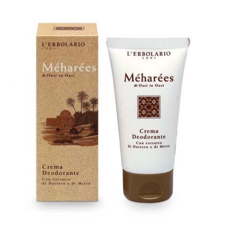 L'Erbolario Méharées Deocreme mit Dattelextrakt und Myrrhe 50ml