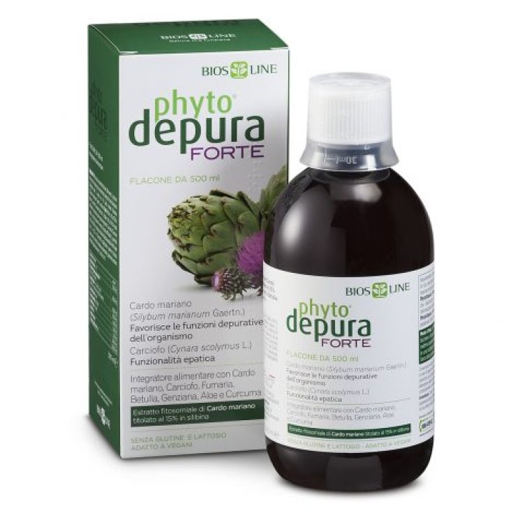 Bios Line Phytodepura Forte Flüssiges Nahrungsergänzungsmittel 500ml