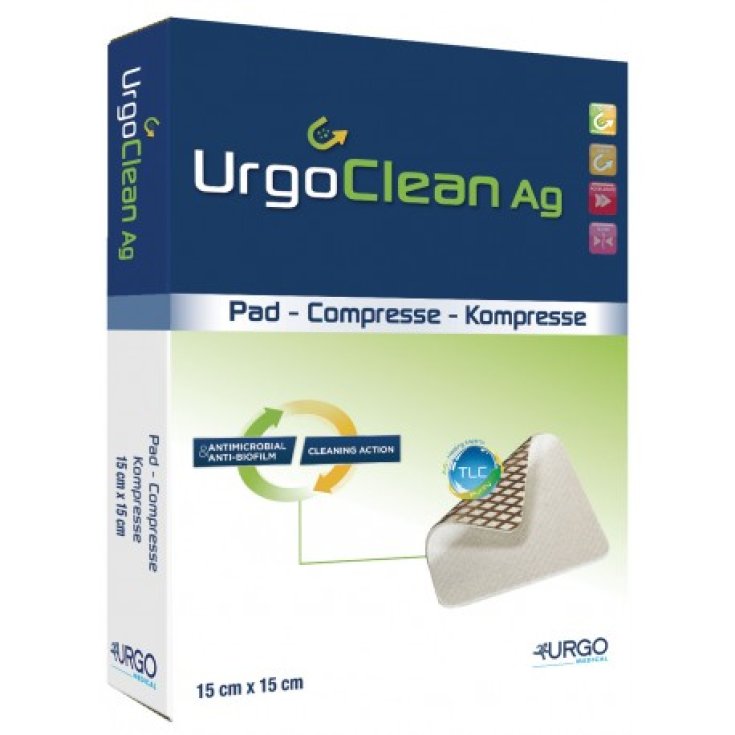 UrgoClean Ag 15x15cm 5 Verbände
