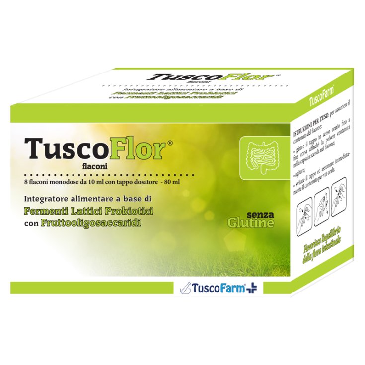 TuscoFarm TuscoFlor Nahrungsergänzungsmittel 8x10ml
