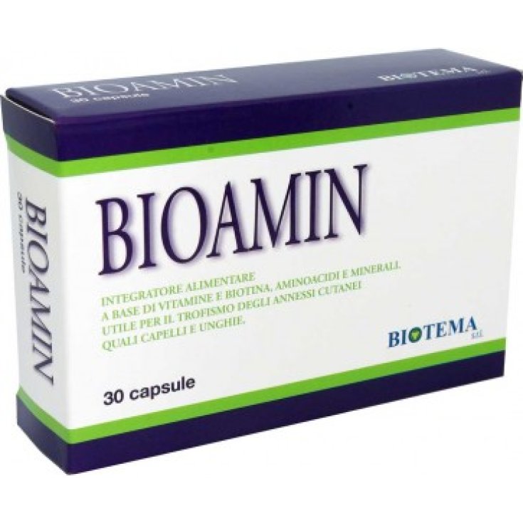 Biotema Bioamin - Nahrungsergänzungsmittel 30 Kapseln mit 400 mg
