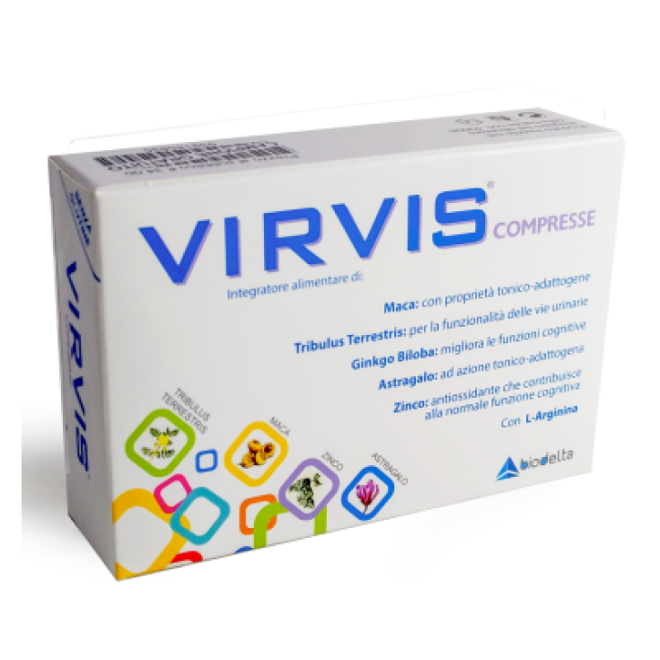 Biodelta Virvis Nahrungsergänzungsmittel glutenfrei 30 Tabletten