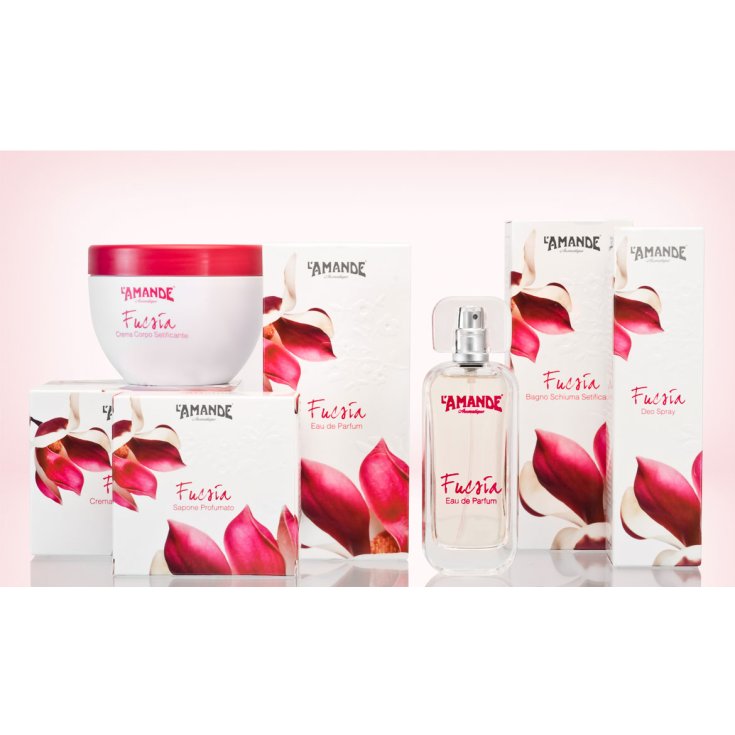 L'Amande Fucsia Seidiger Badeschaum 250ml