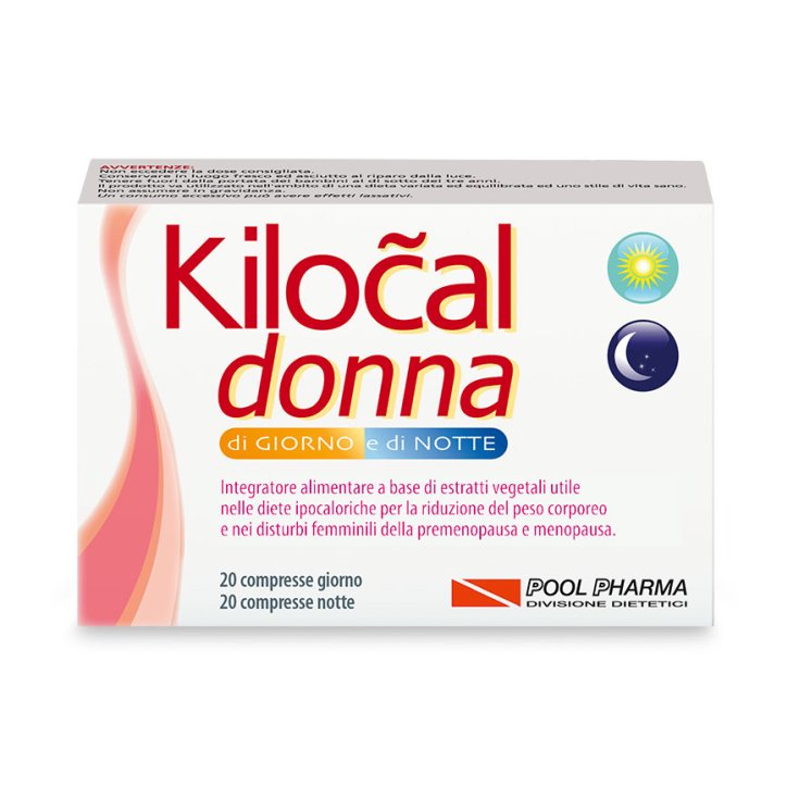 Pool Pharma Kilocal Woman Day And Night Nahrungsergänzungsmittel 40 Tabletten