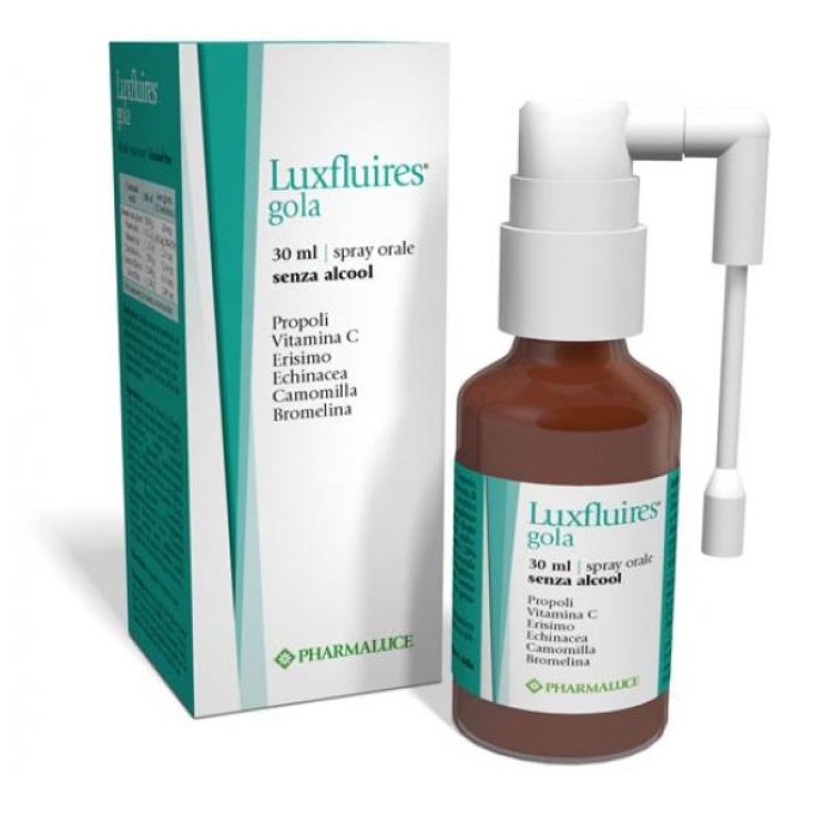 Pharmaluce Luxfluires Rachenspray Nahrungsergänzungsmittel 30ml
