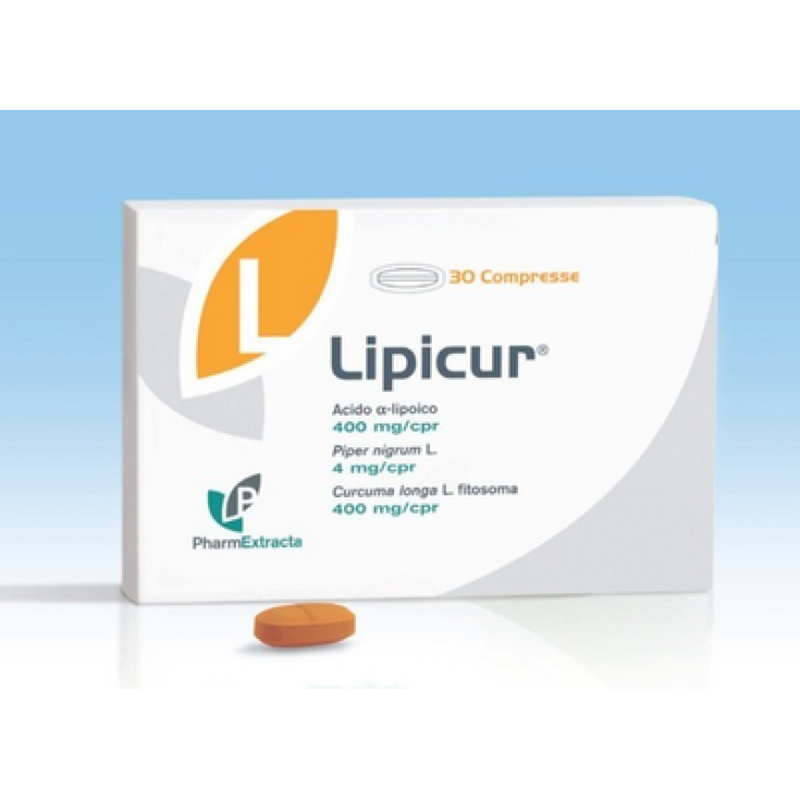 Pharmextracta Lipicur Nahrungsergänzungsmittel 30 Tabletten