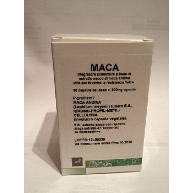 Maca-Extrakt 400 mg Nahrungsergänzungsmittel 60 Kapseln