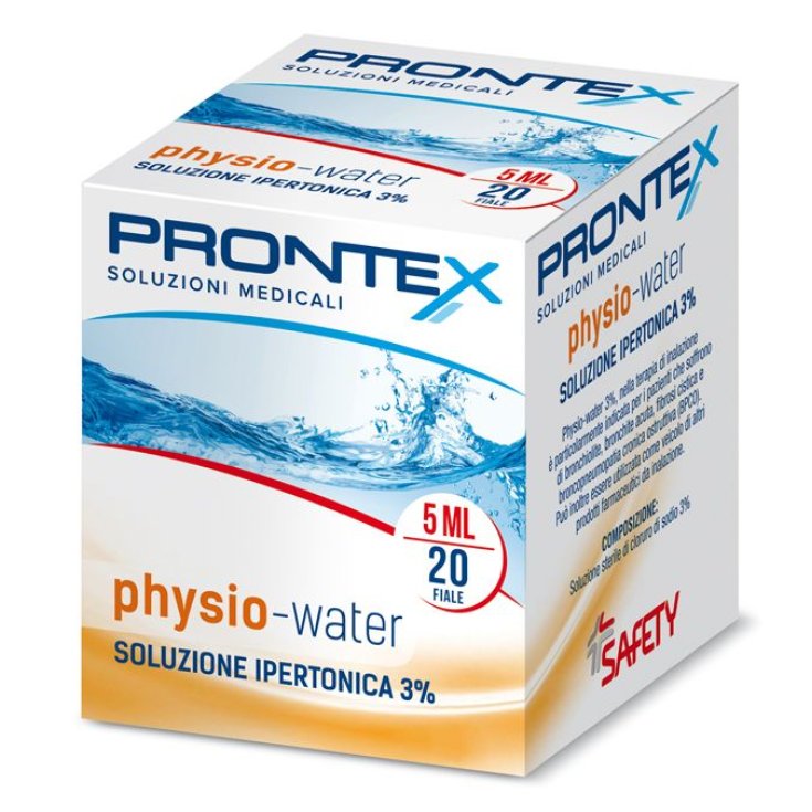 Safaty Orontex Physio-Water Hypertonische Lösung 20 Fläschchen mit 5 ml