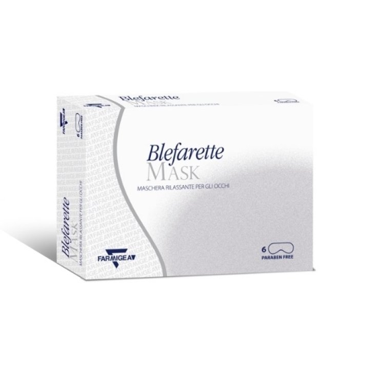 Farmigea Blefarette Mask Relaxing Eye Mask 6 Einzeldosis-Masken